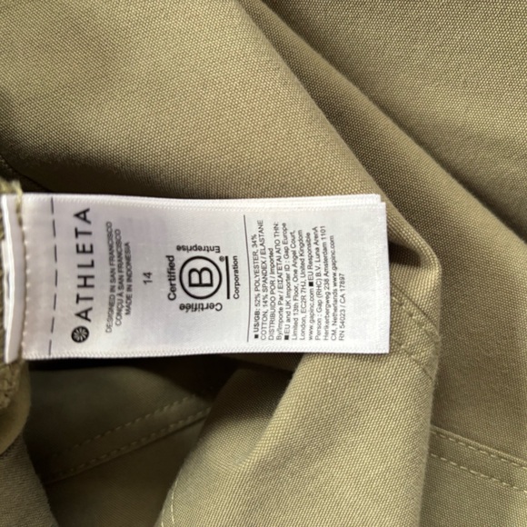Athleta Skyline High Rise Barrel Leg Pant 14 - Picture 7 of 8